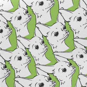 Cute Chihuahua Twill