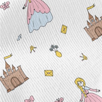 Princess And Castle Standard Corduroy