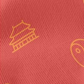 Traditional Chinese Culture Standard Corduroy