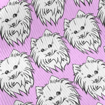 Cute Pomeranian Standard Corduroy