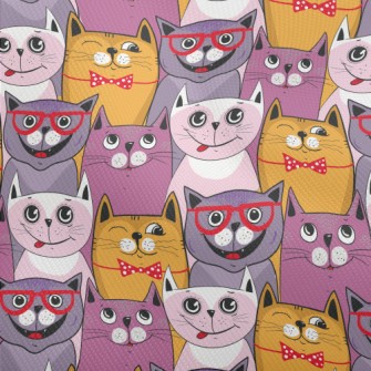 Colorful Cat Doodle Dobby