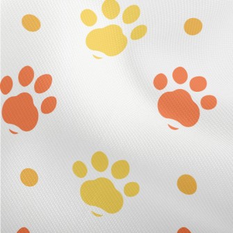 Two-color Dog Footprints Dobby