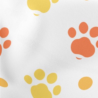 Two-color Dog Footprints Stretch Ponte