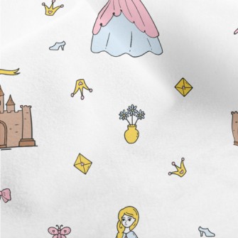 Princess And Castle Micro Fleece