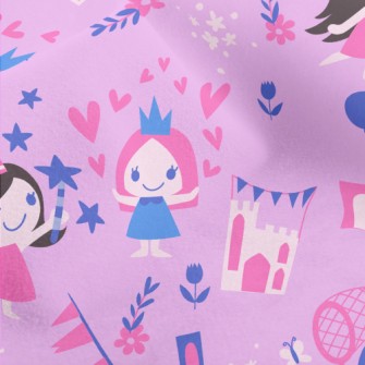 Princesses Having Fun Micro Fleece