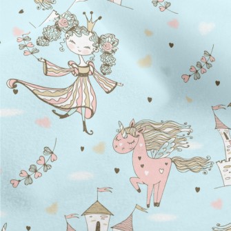 Fairytale Wonderland Princess Micro Fleece