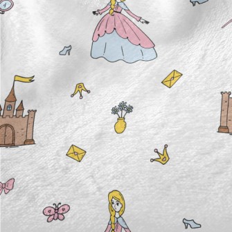 Princess And Castle Minky