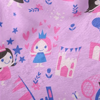 Princesses Having Fun Minky
