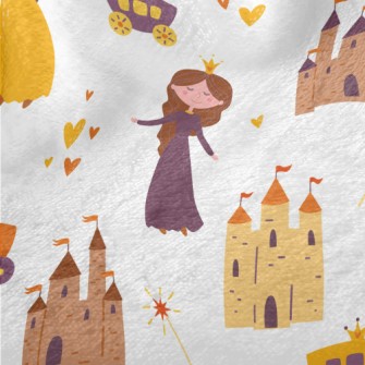 Two Princesses And A Castle Minky