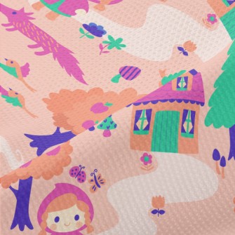 Little Girl In The Forest Piqué