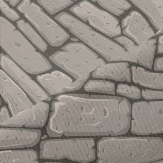 Irregular Stone Wall Piqué
