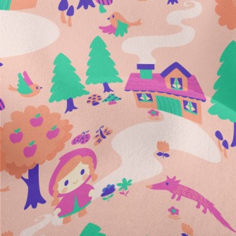 Little Girl In The Forest Lightweight Performance Linen