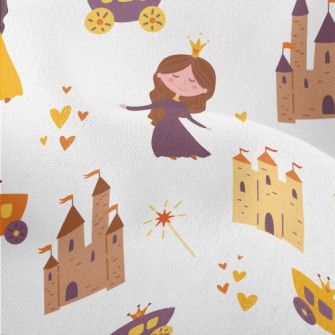 Two Princesses And A Castle Lightweight Performance Linen