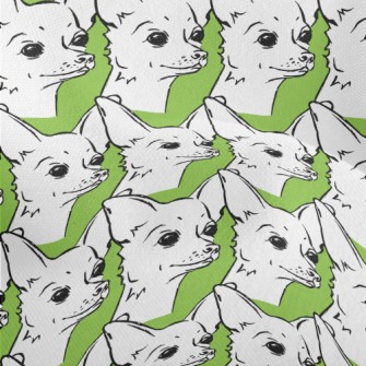 Cute Chihuahua Lightweight Performance Linen