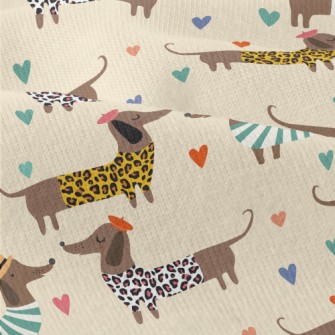 Dressed Up Dachshund Modern Jersey