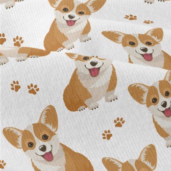 Smiling Corgi Modern Jersey
