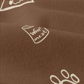 Hand Drawn Dog Food Modern Jersey