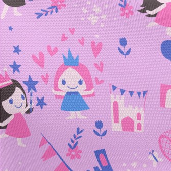 Princesses Having Fun Pongee
