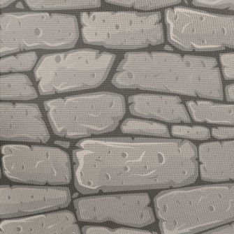 Irregular Stone Wall Pongee