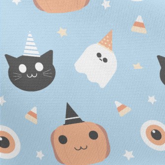 Cute Halloween Pongee