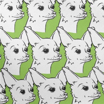 Cute Chihuahua Pongee