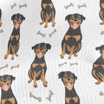 Happy Black Hound Stretch Jersey