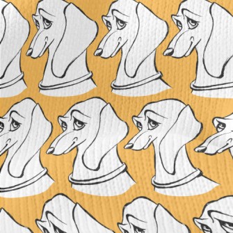 Funny Expression Dachshund Stretch Jersey