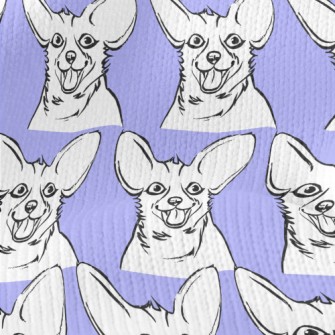 Funny Dog With Tongue Out Stretch Jersey