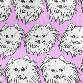 Cute Pomeranian Stretch Jersey