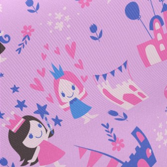 Princesses Having Fun Midweight Cotton Poplin