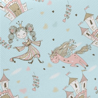 Fairytale Wonderland Princess Midweight Cotton Poplin