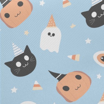 Cute Halloween Midweight Cotton Poplin