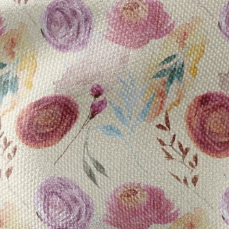 Crayon Wild Rose Waterproof Canvas