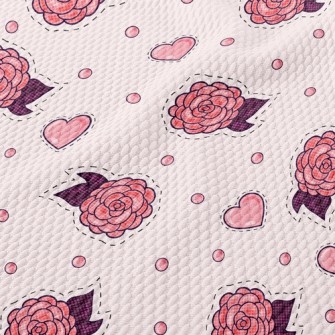 Love Rose Birdseye Piqué