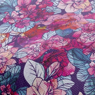 Psychedelic Beautiful Flowers Performance Linen