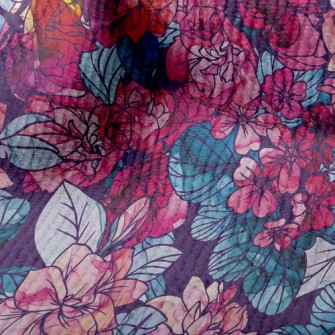 Psychedelic Beautiful Flowers Terry