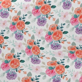 Bright Beautiful Roses Twill