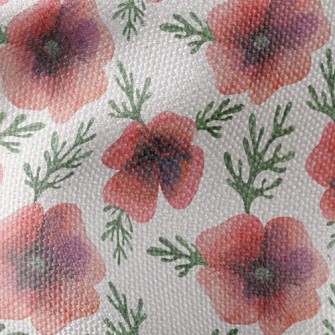 Bright And Generous Poppy Flow Waterproof Canvas