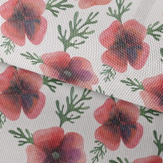 Bright And Generous Poppy Flow Waterproof Oxford