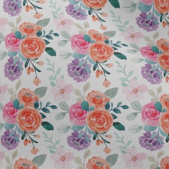 Bright Beautiful Roses Chiffon