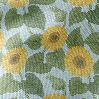 Vibrant Sunflower Waterproof Canvas