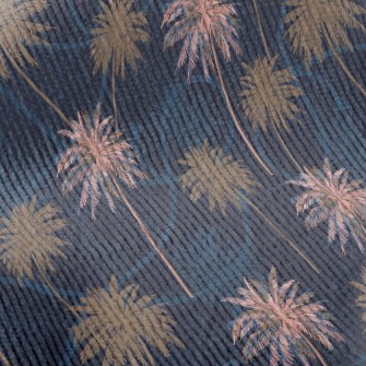 Cool Color Coconut Tree Standard Corduroy