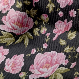 Peonies In Bloom Terry