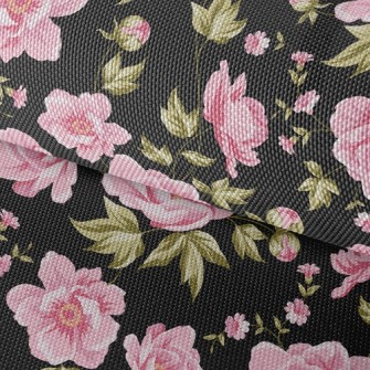 Peonies In Bloom Waterproof Oxford