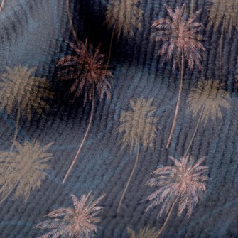 Cool Color Coconut Tree Terry