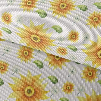 Sunflower Dandelion Waterproof Oxford