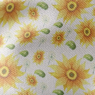 Sunflower Dandelion Waterproof Canvas