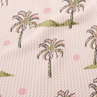 Arcade Coconut Tree Birdseye Piqué