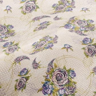 Rose Wreath Performance Linen