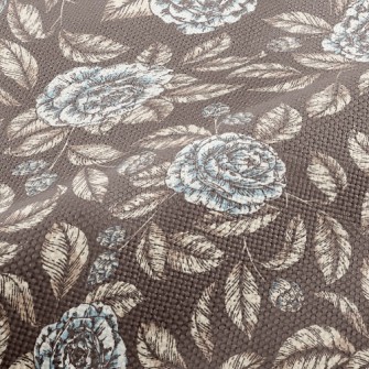 Noble Varieties Of Peonies Performance Linen